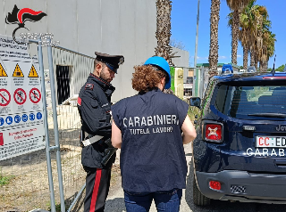 Due cantieri Pnrr nel mirino dei carabinieri fermani: 4 operai in nero
